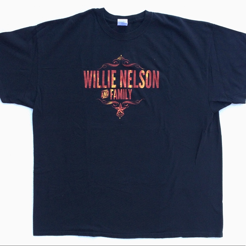 Willie Nelson graphic tee T-shirt plus size top
